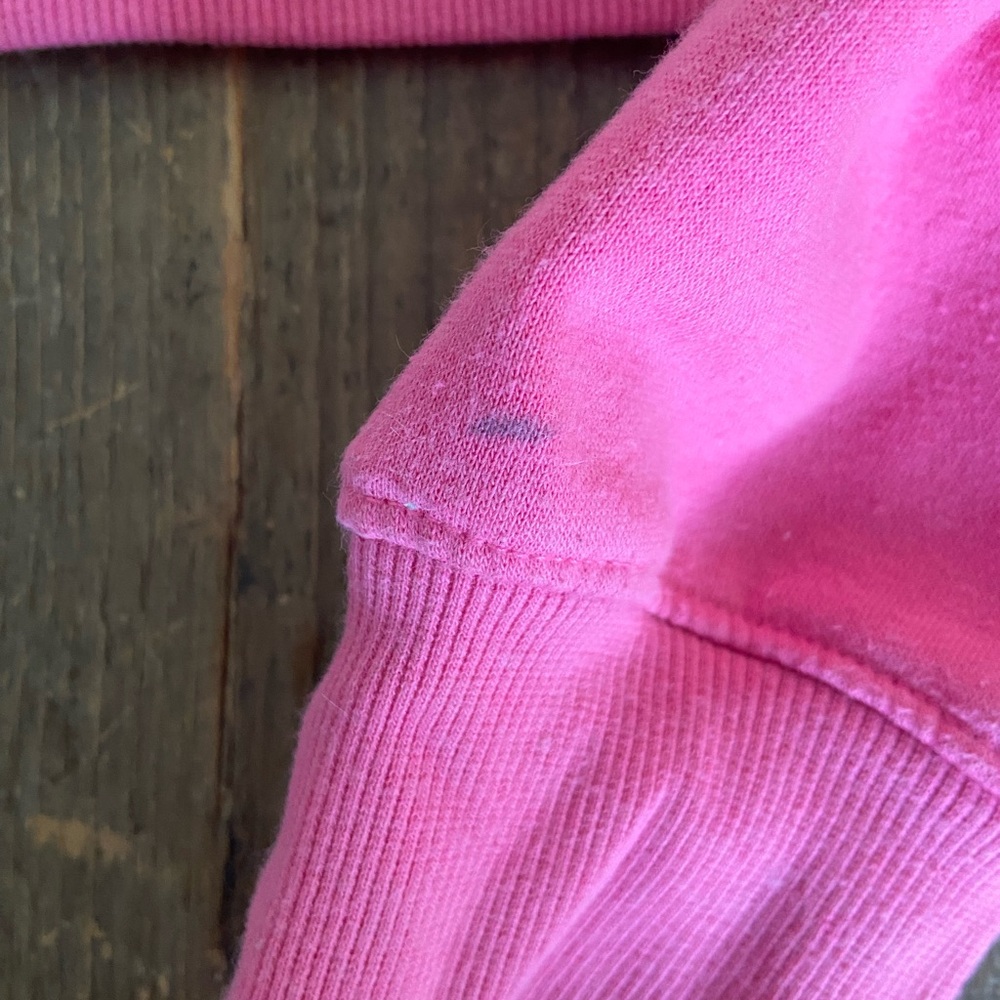 All in Motion Quarter Zip Pink Women's Pullover Summer Sweatshirt Small - Picture 4 of 4